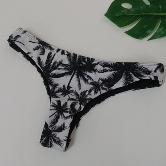 Silkana Tropical Bikini Bottom Color Wild Black